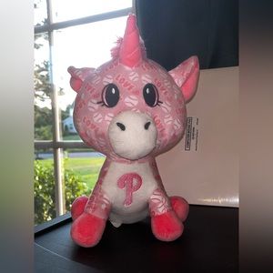 Philadelphia Phillies Pink Unicorn Plush